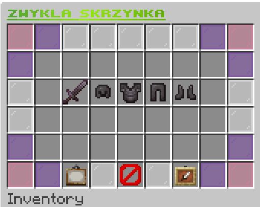 Wygląd interfejsu skrzynek - Edytor